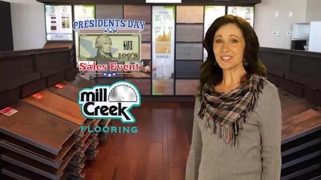 MillCreek's Month Long Presidents Day Sales Event - Wood Flooring
